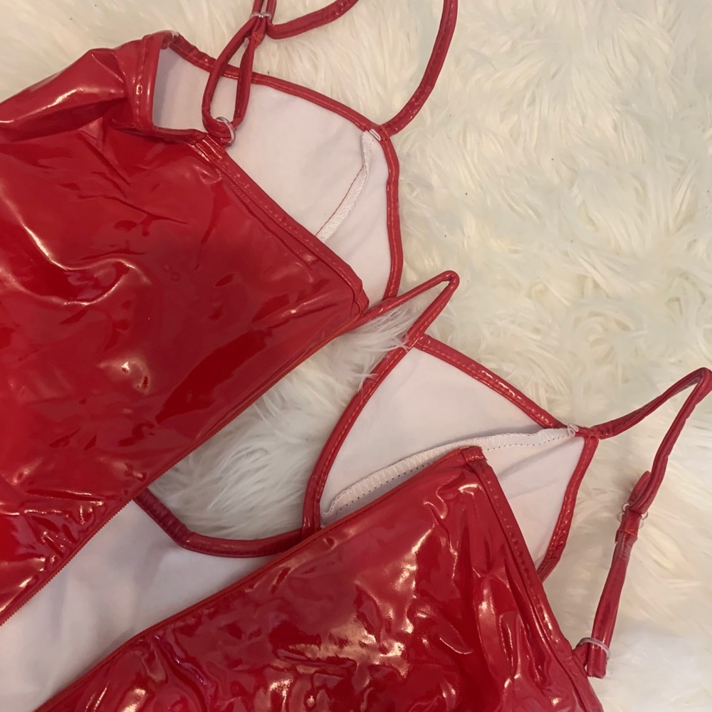 Women’s Sexy Red Mini Dress - Picture 5 of 9
